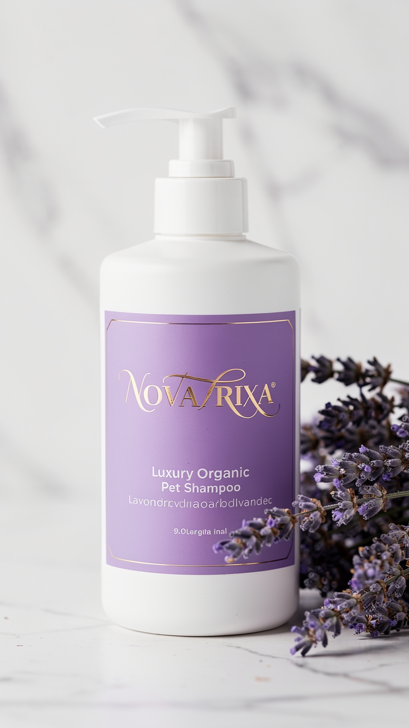 Organic Lavender Pet Shampoo